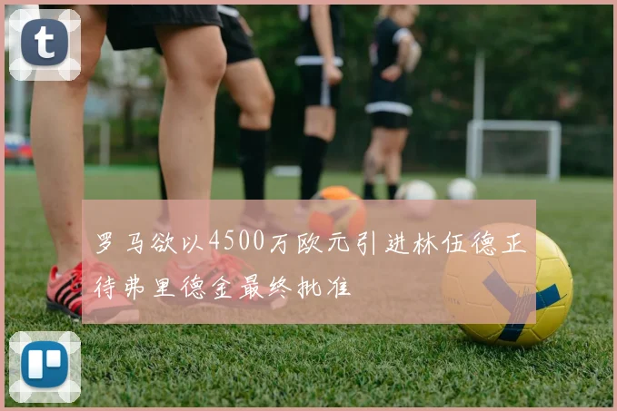 罗马欲以4500万欧元引进林伍德正待弗里德金最终批准